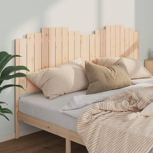 Sengegærde 206x4x110 cm massivt fyrretræ