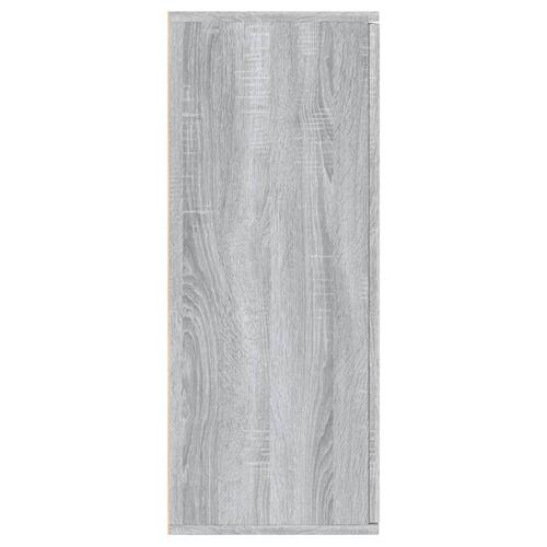 Skænk 105x30x75 cm konstrueret træ grå sonoma-eg