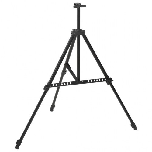 Justerbart staffeli metal sort