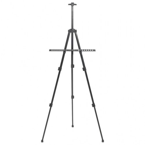 Justerbart staffeli metal sort