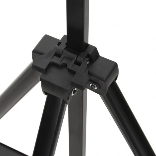 Justerbart staffeli metal sort