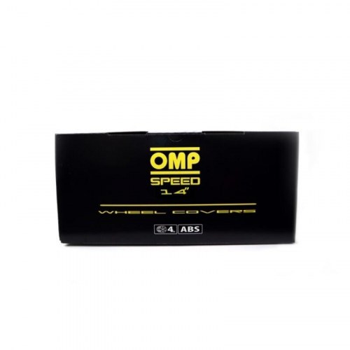 Hjulkapsler OMP Stinger Speed 14" - sølv (sæt á 4)