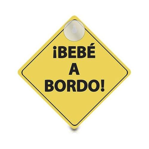 Skilt til bil ¡Bebé a Bordo!