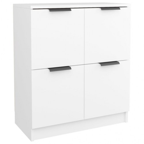 Skænke 2 stk. - 60×30×70 cm i hvid konstrueret træ