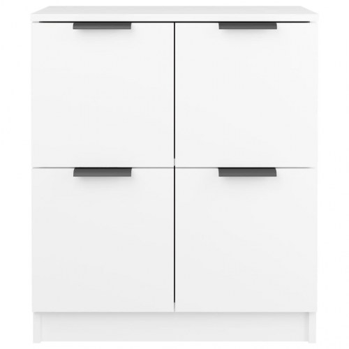 Skænke 2 stk. - 60×30×70 cm i hvid konstrueret træ