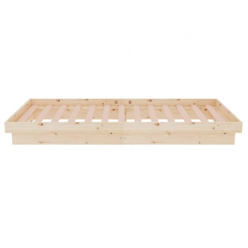 Sengeramme i massivt fyrretræ 75×190 cm - Small Single