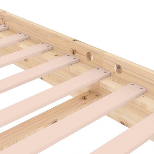 Sengeramme i massivt fyrretræ 75×190 cm - Small Single
