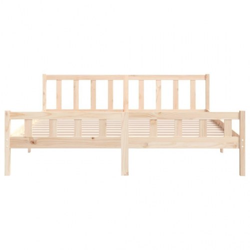 Sengeramme 180x200 cm massivt fyrretræ