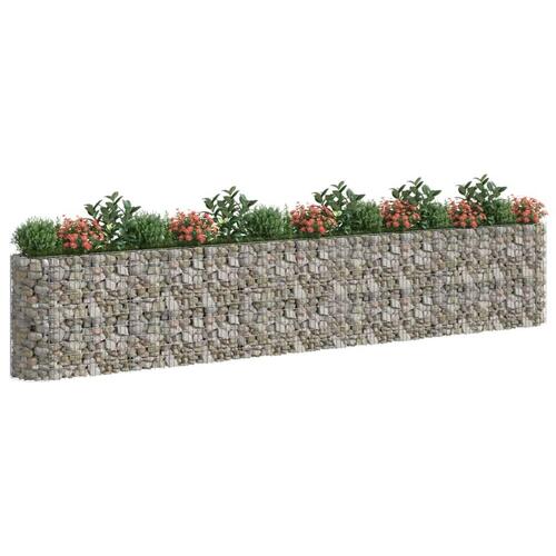 Gabion-højbed 540x50x100 cm galvaniseret jern