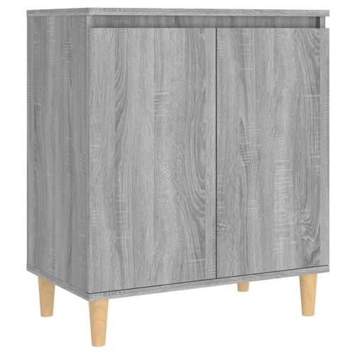Skænk 60x35x70 cm konstrueret træ grå sonoma-eg