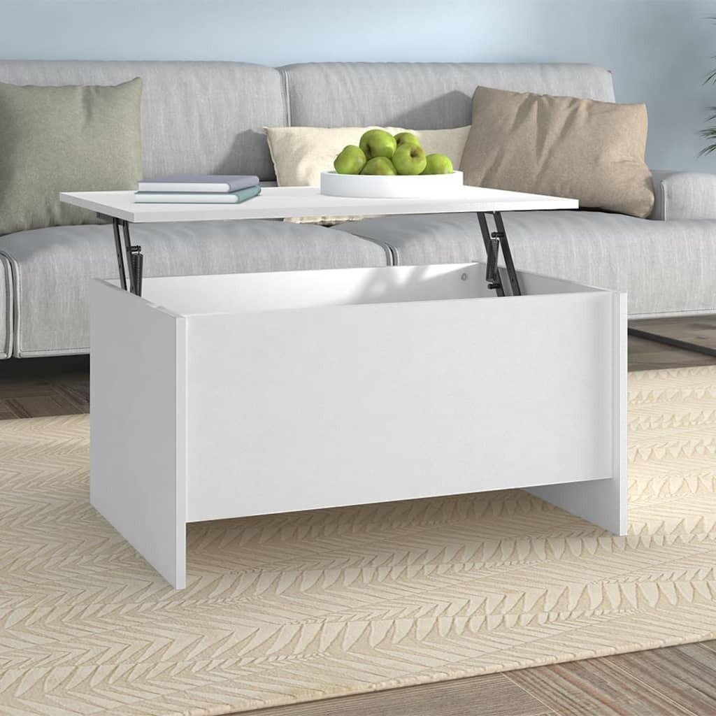 vidaXL sofabord 80x55,5x41,5 cm konstrueret træ hvid