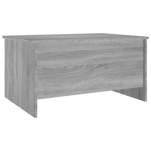 Sofabord med løftetop - 80 × 55,5 × 41,5 cm i grå sonoma-eg