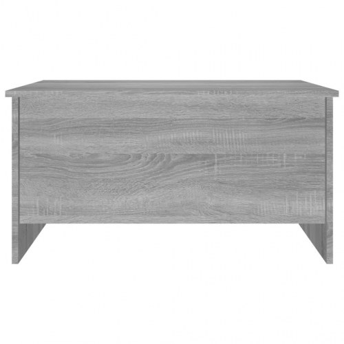 Sofabord med løftetop - 80 × 55,5 × 41,5 cm i grå sonoma-eg