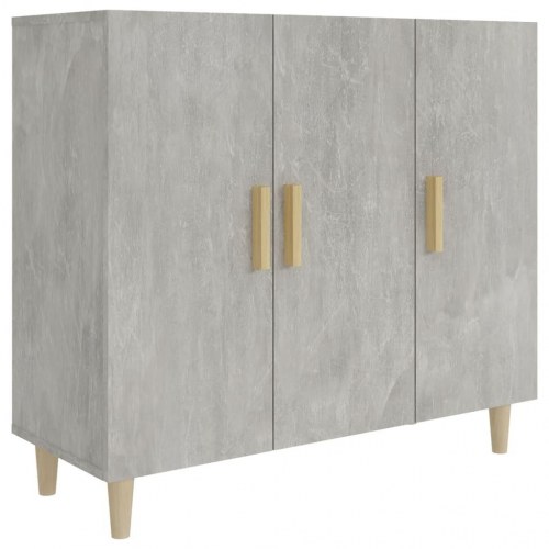 Skænk 90 x 34 x 80 cm - betongrå