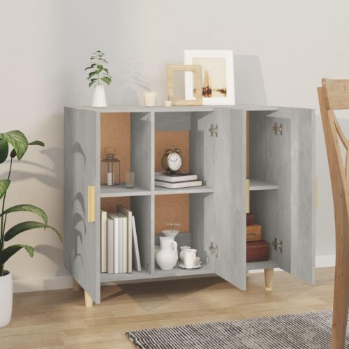 Skænk 90 x 34 x 80 cm - betongrå