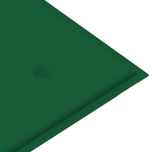 Hynde til havebænk 100x50x3 cm oxfordstof grøn