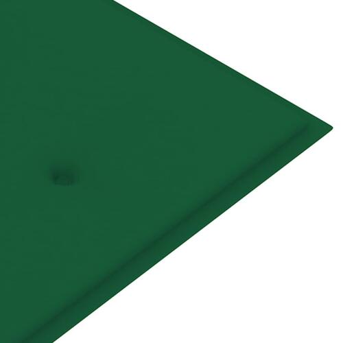 Hynde til havebænk 150x50x3 cm stof grøn