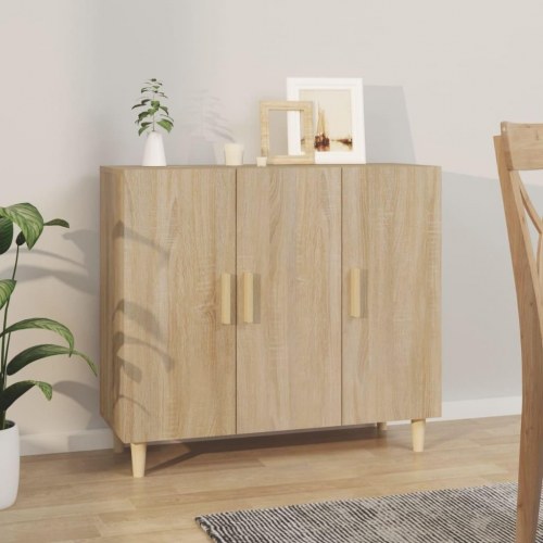 Skænk 90 x 34 x 80 cm i konstrueret træ