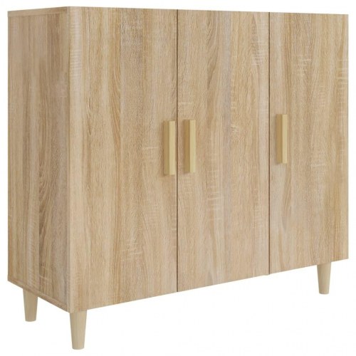 Skænk 90 x 34 x 80 cm i konstrueret træ