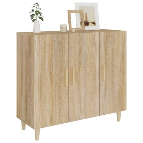 Skænk 90 x 34 x 80 cm i konstrueret træ