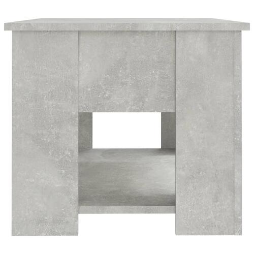 Sofabord 79x49x41 cm konstrueret træ betongrå