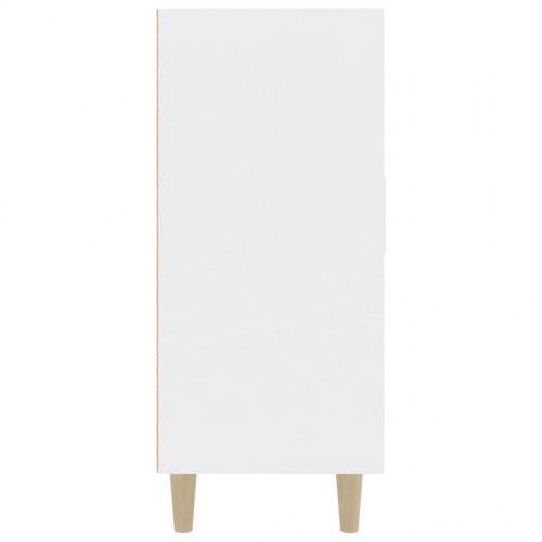 Skænk med 3 låger 90 x 34 x 80 cm - hvid