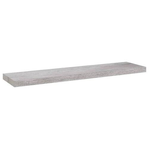 Svævehylde 90x23,5x3,8 cm MDF betongrå