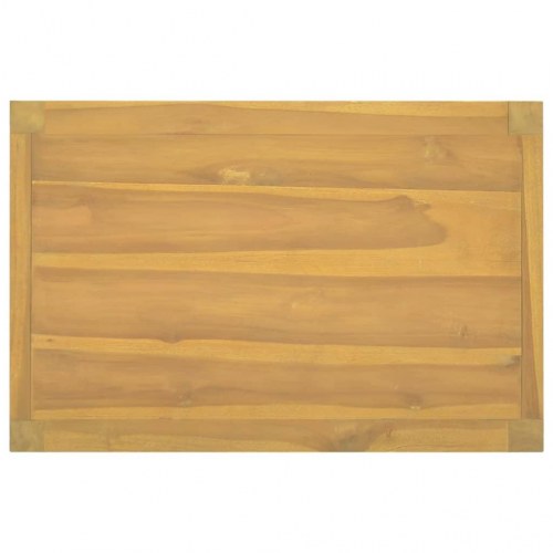 Badeværelsesskab i massivt teaktræ - 60 x 40 x 75 cm