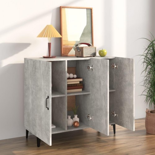 Skænk 90 x 34 x 80 cm - betongrå