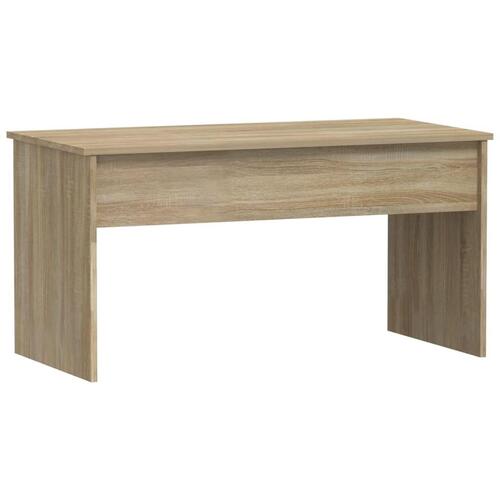 Sofabord 102x50,5x52,5 cm konstrueret træ sonoma-eg