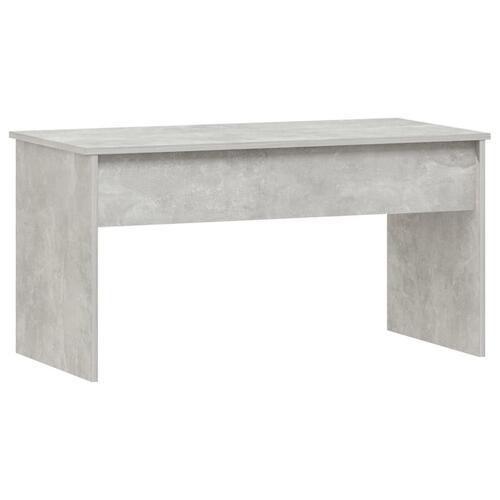 Sofabord 102x50,5x52,5 cm konstrueret træ betongrå