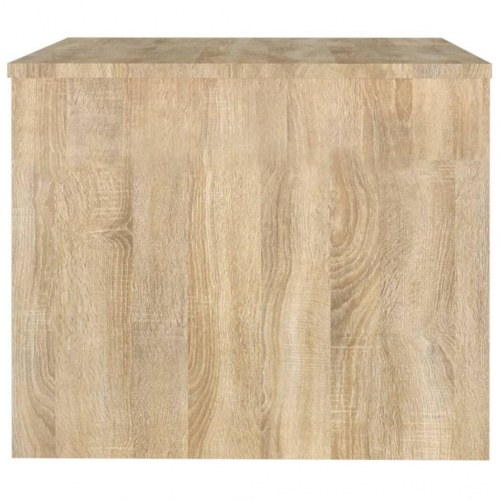 Sofabord 80x50x40 cm konstrueret træ sonoma-eg