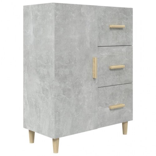 Skænk i betongrå 69,5 x 34 x 90 cm