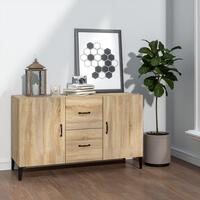 Skænk 100x36x60 cm konstrueret træ sonoma-eg