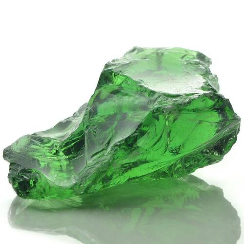 Gabion-sten 60-120 mm 25 kg grønt glas
