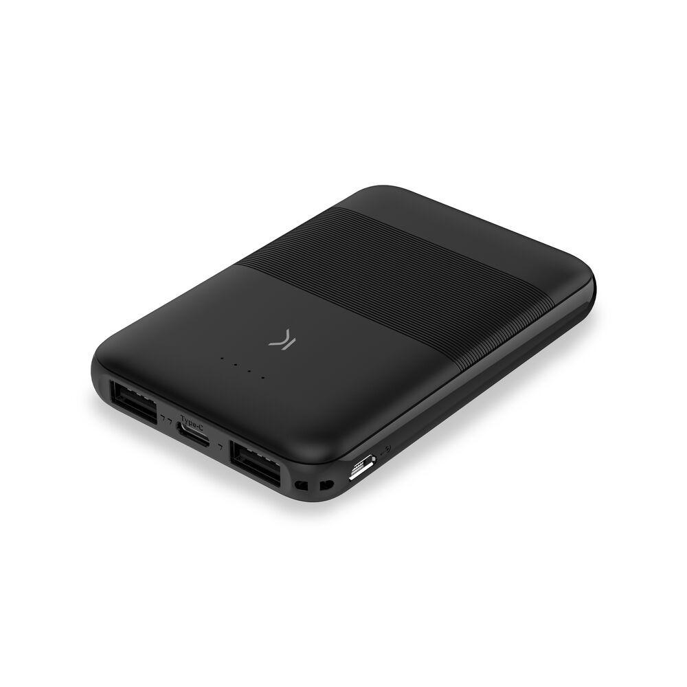 Ksix Powerbank 5 000 Mah Sort