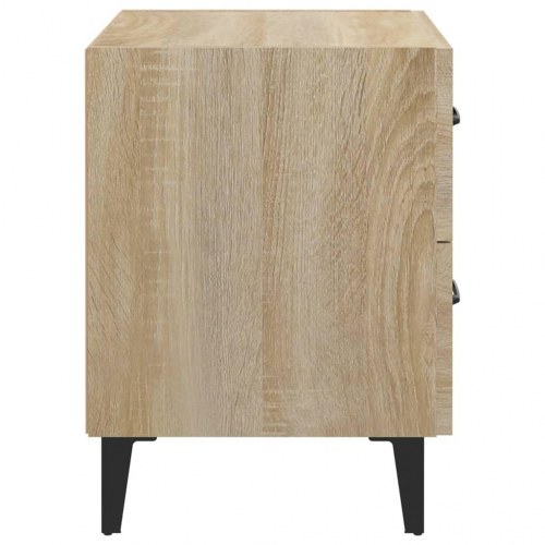 Sengeborde 40 x 35 x 47,5 cm 2 stk. - sonoma-eg