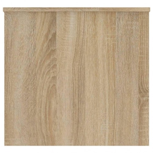 Sofabord med løftetop 102 × 55,5 × 52,5 cm - konstrueret træ i sonoma-eg