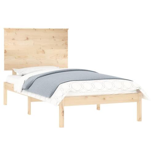 Sengeramme 75x190 cm massivt træ