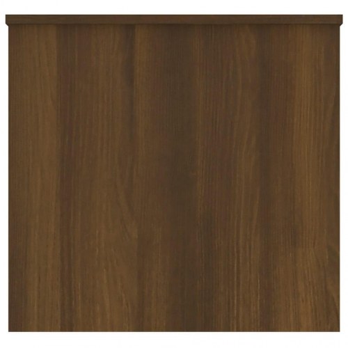 Sofabord 102x55,5x52,5 cm konstrueret træ brun egetræsfarve
