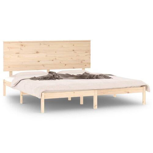 Sengeramme 180x200 cm massivt fyrretræ