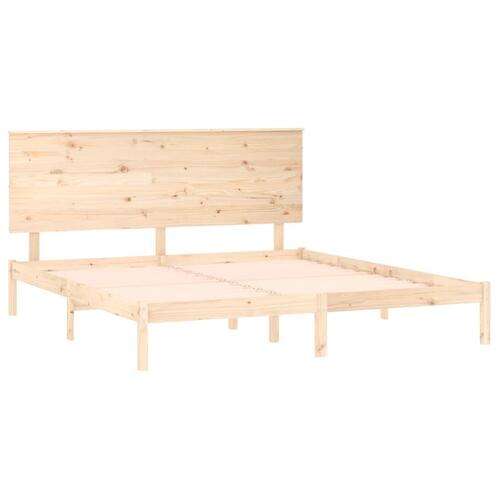 Sengeramme 180x200 cm massivt fyrretræ