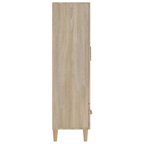 Skab i sonoma-eg 70 x 31 x 115 cm