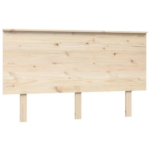 Sengegærde 139x6x82,5 cm massivt fyrretræ