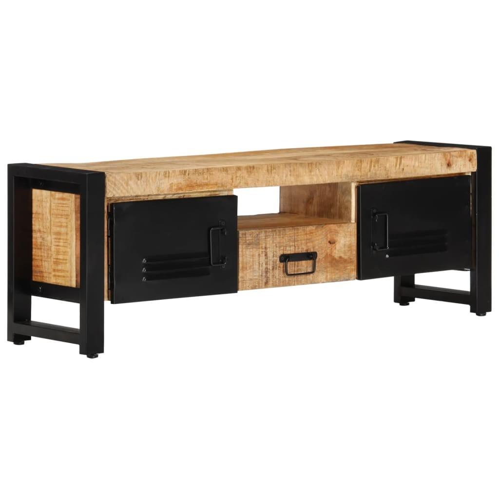 Tv-Bord 120X30X40 Cm Massivt - mangotræ