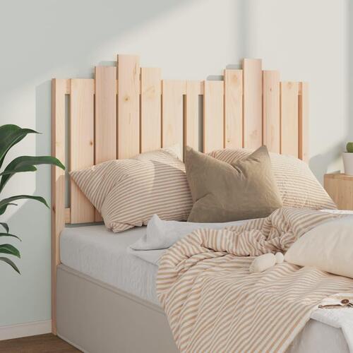 Sengegærde 126x4x110 cm massivt fyrretræ