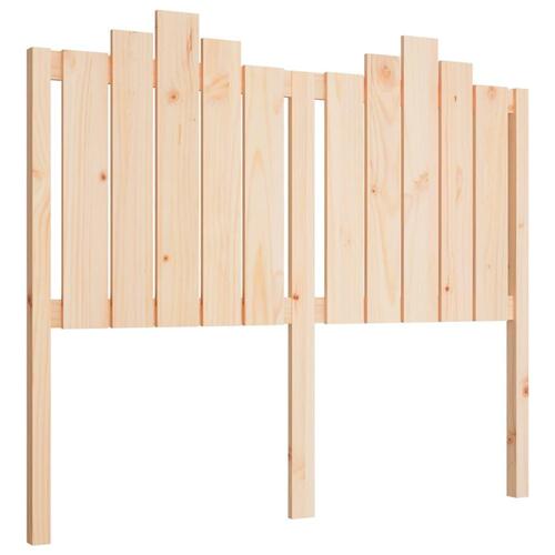 Sengegærde 126x4x110 cm massivt fyrretræ
