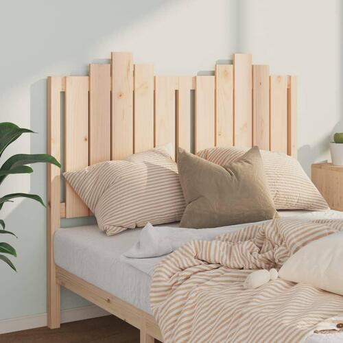 Sengegærde 126x4x110 cm massivt fyrretræ