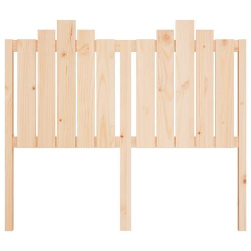 Sengegærde 126x4x110 cm massivt fyrretræ