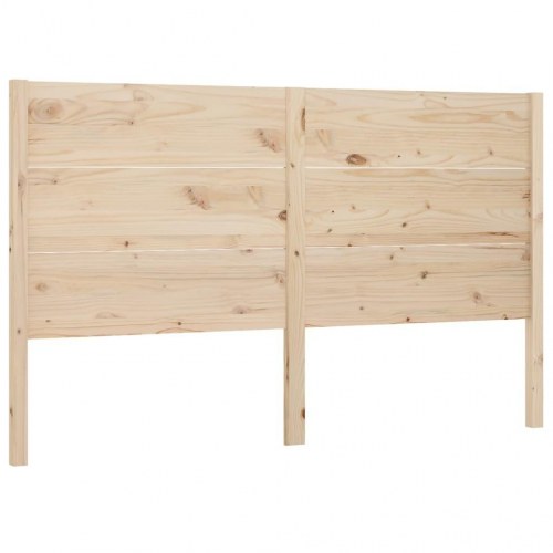 Sengegærde i massivt fyrretræ 206 x 4 x 100 cm